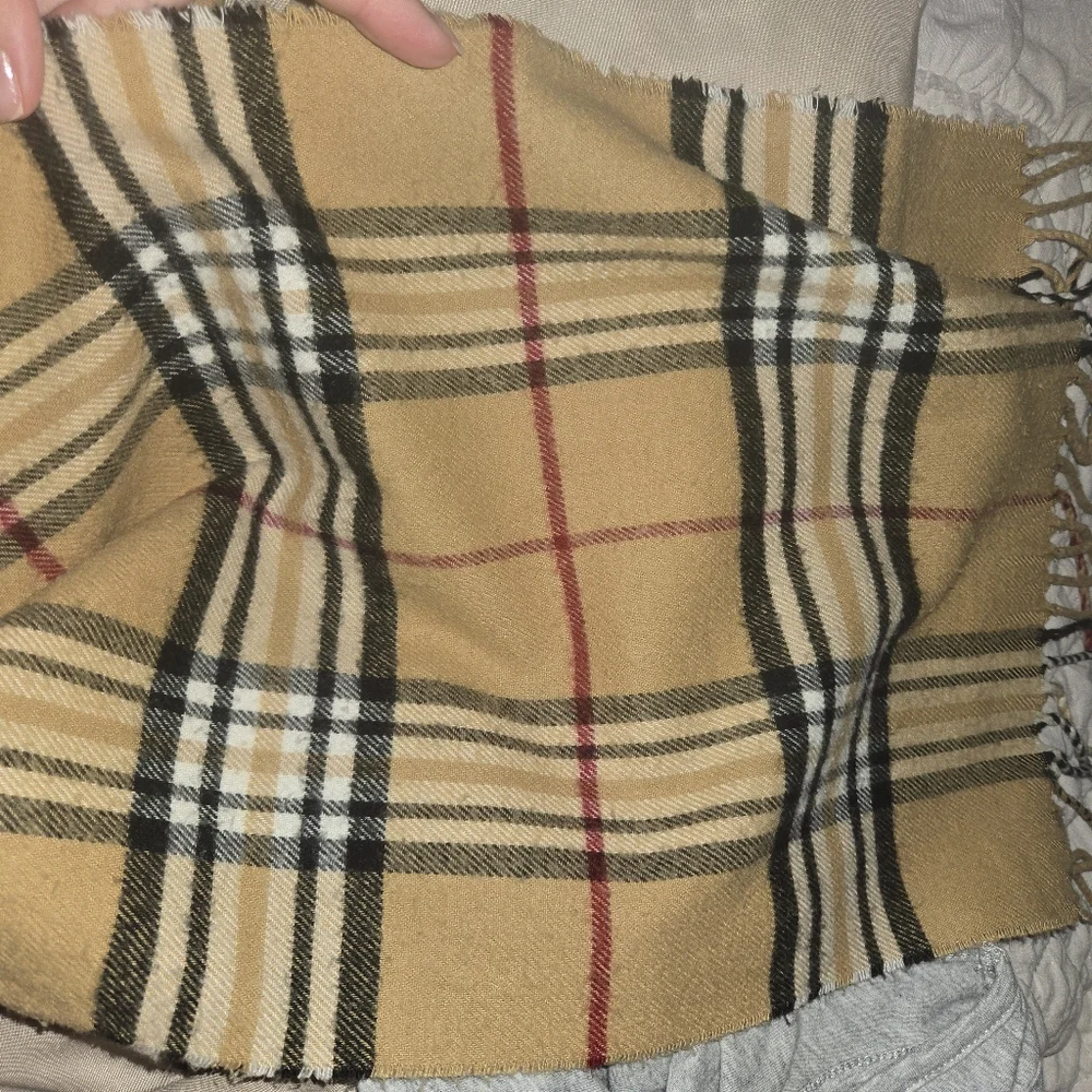 Preston & York Tan Plaid Scarf